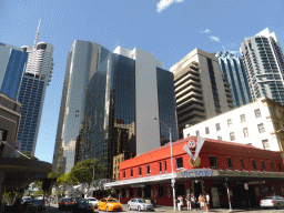 Skyscrapers at Charlotte Street, viewed from Edward Street