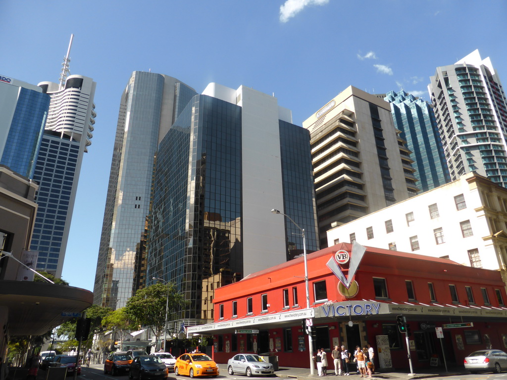 Skyscrapers at Charlotte Street, viewed from Edward Street