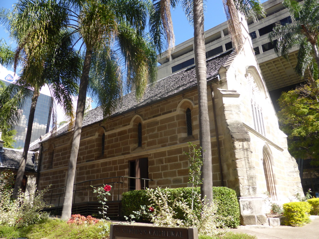 North side of St. Stephen`s Chapel at Elizabeth Street