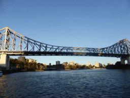 The Story Bridge over the Brisbane River, viewed from the City Reach Boardwalk