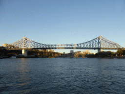 The Story Bridge over the Brisbane River, viewed from the City Reach Boardwalk