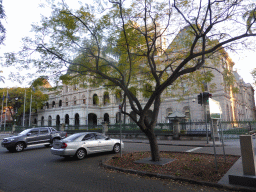 The Queensland Parliament building at the crossing of Alice Street and George Street