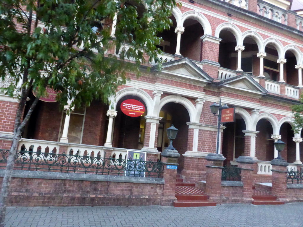 Front of the Mansions building at George Street