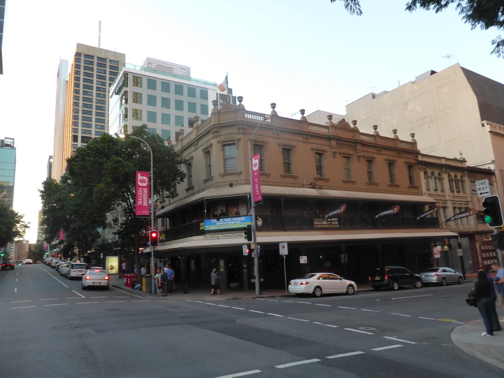 The crossing of George Street and Elizabeth Street