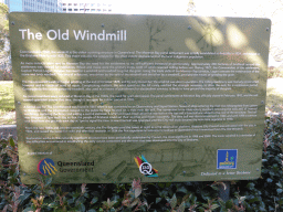Information on the Old Windmill at Wickham Park