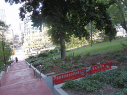 Staircase through the King Edward Park to Turbot Street