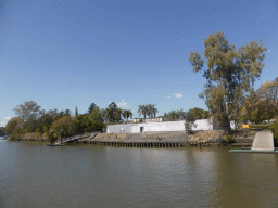 The University of Queensland and the Brisbane River, viewed from the Miramar Koala & River Cruise boat