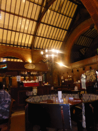 Interior of the Pancake Manor restaurant at Charlotte Street