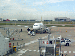 Our Tigerair airplane at Brisbane Airport