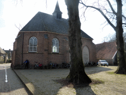 North side of the Hervormde Kerk church (`Kapel van Bronkhorst`), viewed from the Bovenstraat street