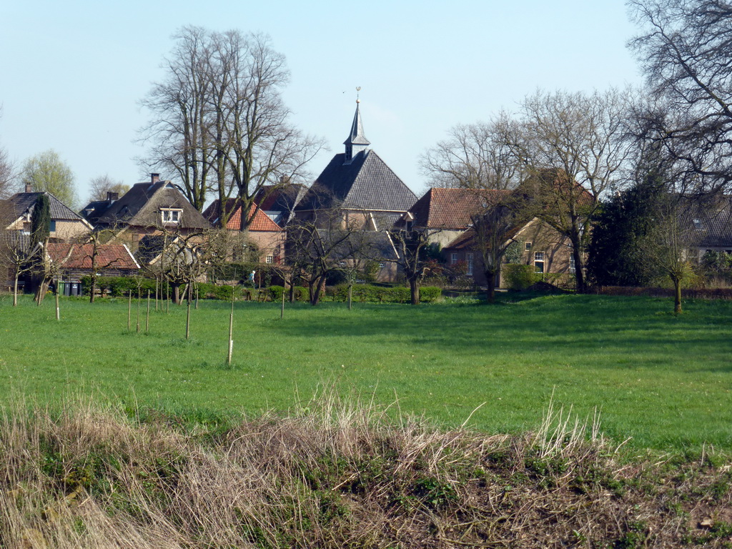 Southwest side of the city, viewed from the Bekerwaardseweg street