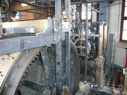 Machinery at the fourth floor of the Belfort tower