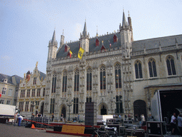 Front of the City Hall at the Burg square