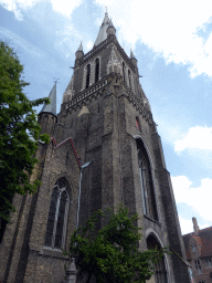 Tower of the Holy Maria Magdalena and Holy Catharina Church, viewed from the Stalijzerstraat street