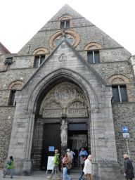 Entrance to the Oud Sint-Janshospitaal museum at the Mariastraat street