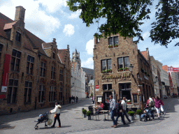 Houses at the crossing of the Heilige-Geeststraat street and the Mariastraat street