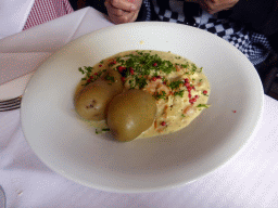 Lunch at the Maria van Bourgondië restaurant