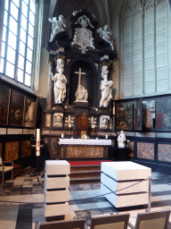 Altar at the northeast chapel of the Church of Our Lady