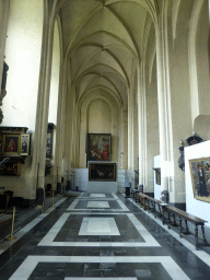 Southern aisle of the Church of Our Lady