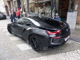 BMW parked at the Wollestraat street