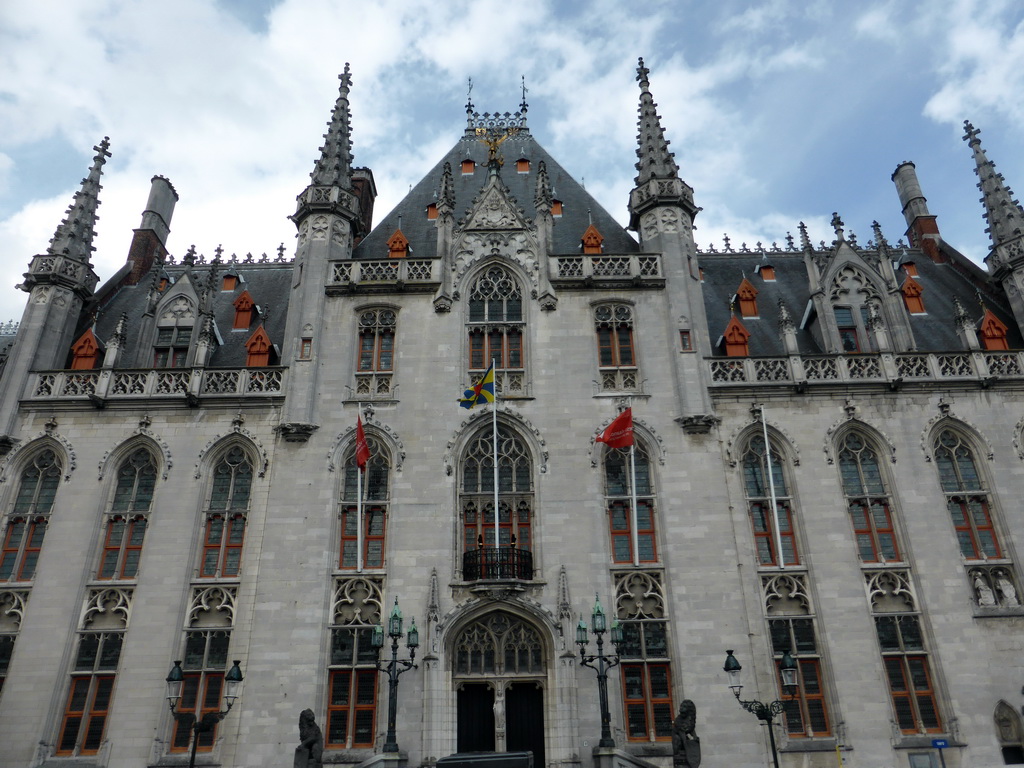 Facade of the Provincial Court at the Markt square