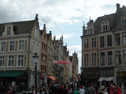 The Steenstraat street, viewed from the Markt square