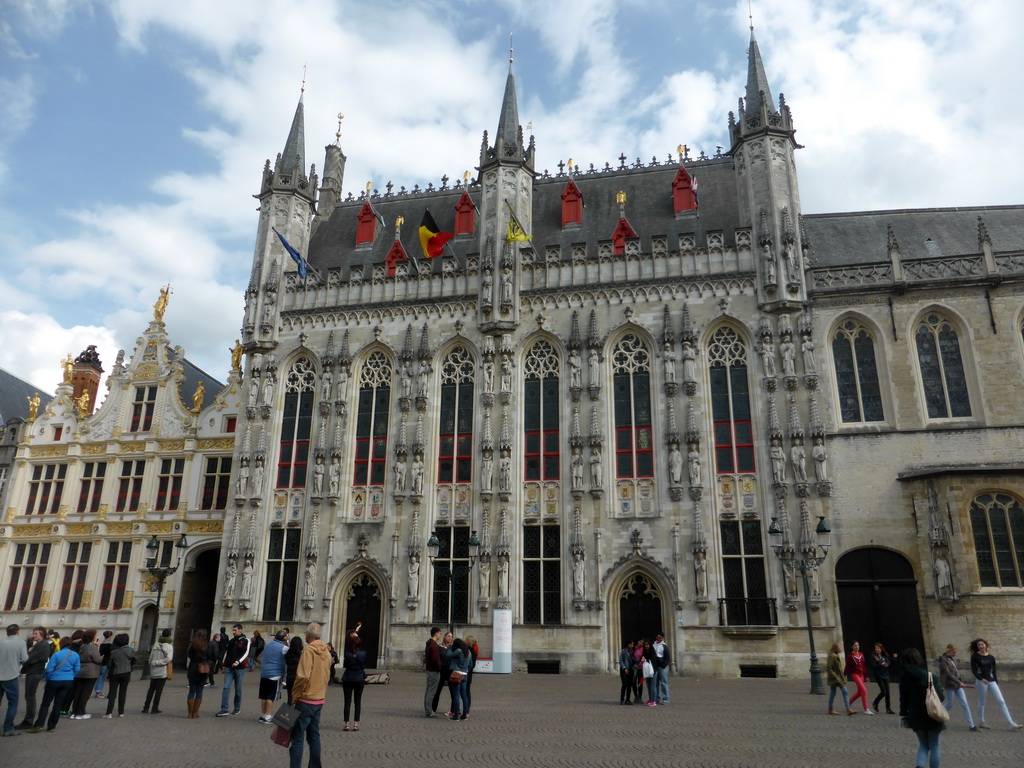 Front of the City Hall at the Burg square