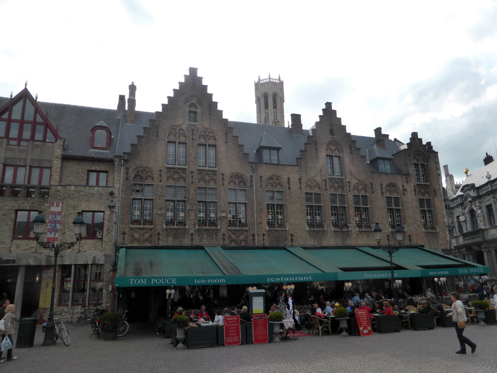 Restaurants at the Burg square and the top of the Belfort tower
