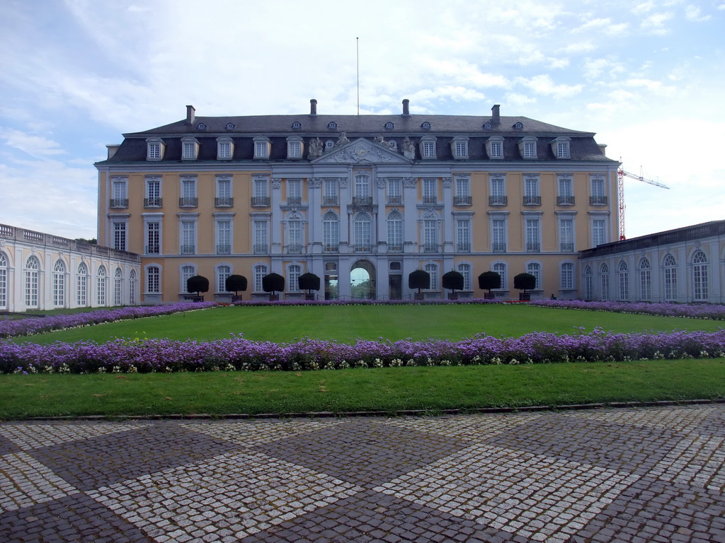 Back side of the Augustusburg Palace