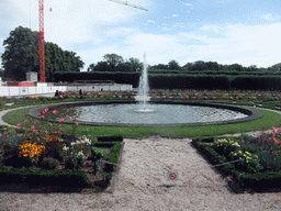 Fountain in the gardens of the Augustusburg Palace
