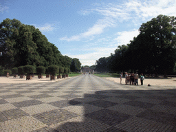 The promenade leading from the Augustusburg Palace to the city center