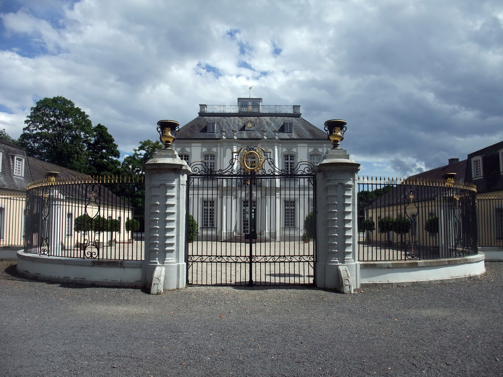 Front gate of the Falkenlust Hunting Lodge