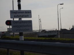 The Grevelingensluis sluice, viewed from our car