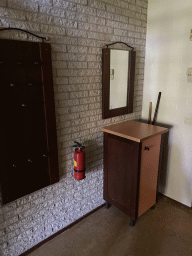 The hallway at the ground floor of our apartment at Holiday Park AquaDelta