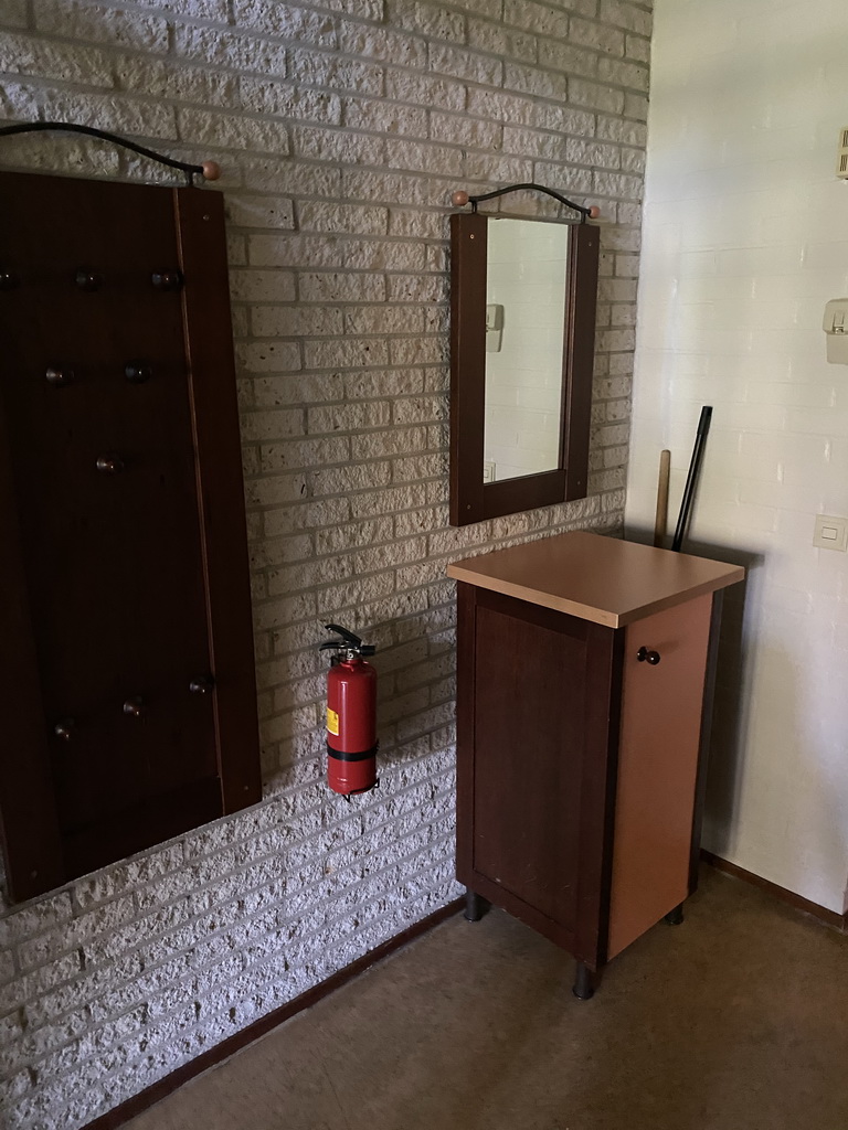 The hallway at the ground floor of our apartment at Holiday Park AquaDelta