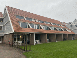 Front of the Fregat building at Holiday Park AquaDelta