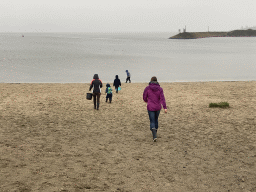 Max and our friends at the Werkhaven beach