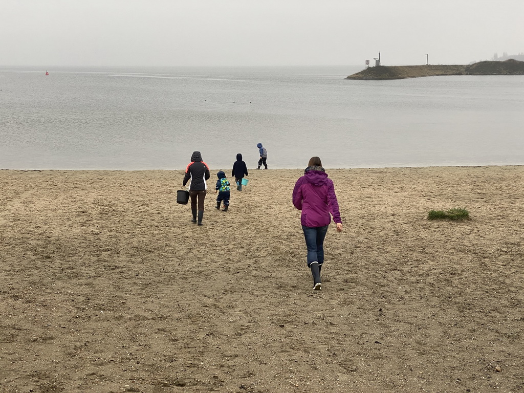 Max and our friends at the Werkhaven beach