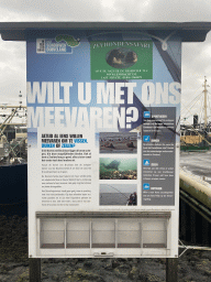 Information on boat tours from the Harbour of Bruinisse