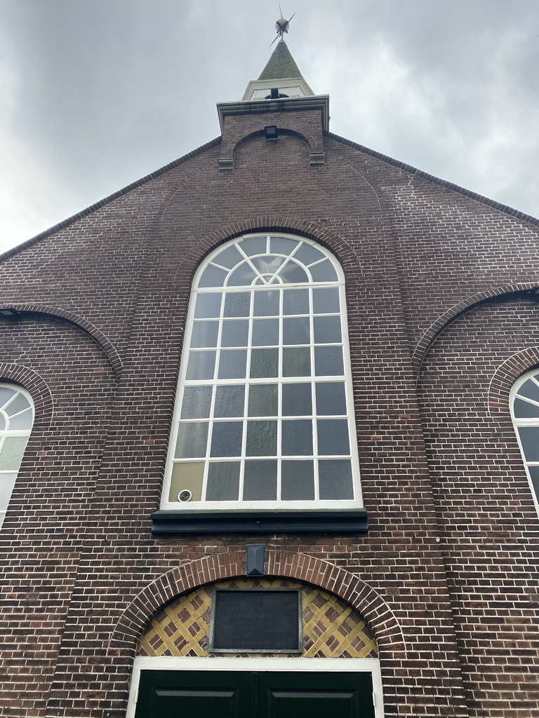 Facade of the Gereformeerde Kerk Bruinisse church at the Noorddijk street