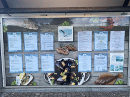 Menu of the Restaurant De Meeuw at the Noorddijk street