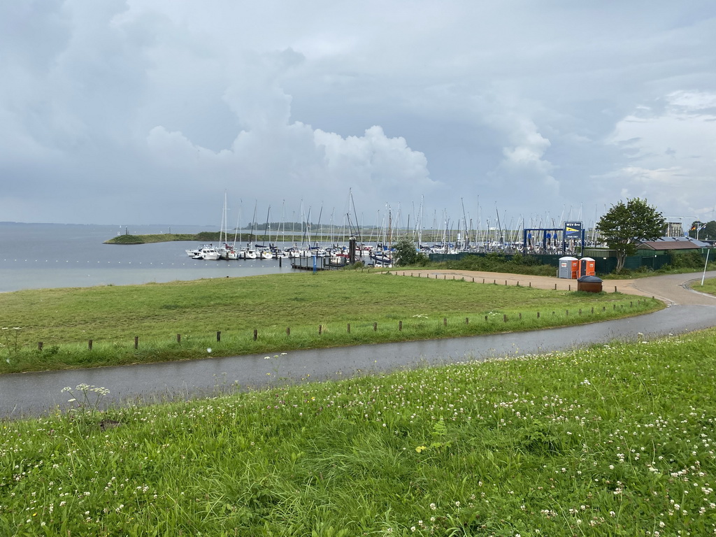 Boats at the Werkhaven harbour