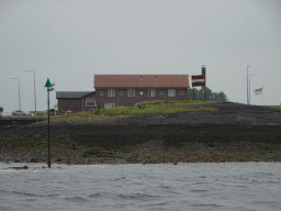 The Duikplaats Anna-Jacobapolder at Tholen, viewed from the Seal Safari boat on the Zijpe estuary