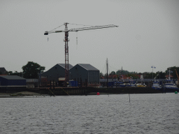 The Harbour of Bruinisse, viewed from the Seal Safari boat on the Krammer lake