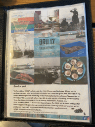 Information on the Bru 17 restaurant