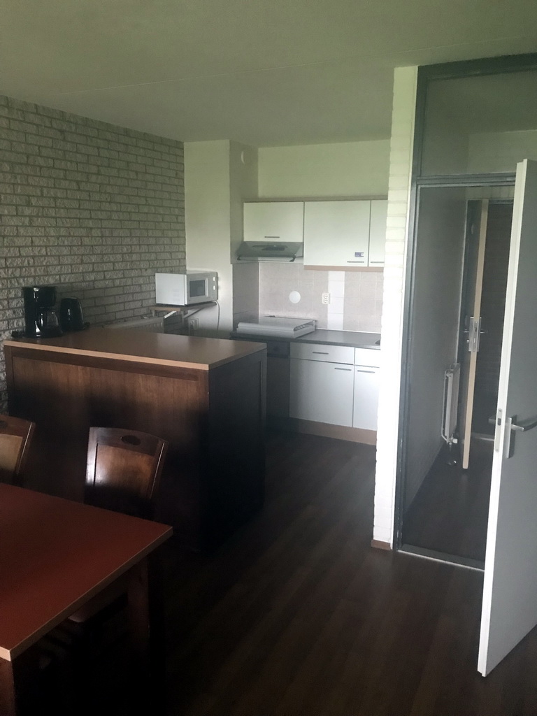 The kitchen at the ground floor of our apartment at Holiday Park AquaDelta