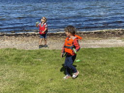 Max and his friend kiting at the northwest side of the Grevelingendam