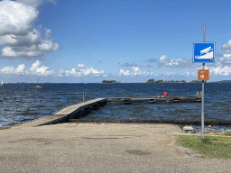 Pier at the northwest side of the Grevelingendam