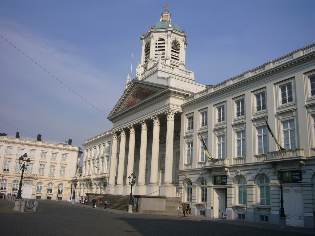 The Place Royale square with the Église Saint-Jacques-sur-Coudenberg church