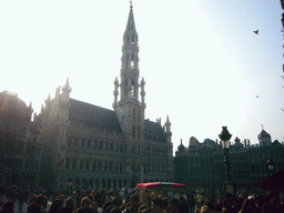 The Grand-Place de Bruxelles square with the City Hall